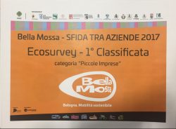 Ecosurvey l'azienda più sostenibile di Bologna - Bella Mossa 2017