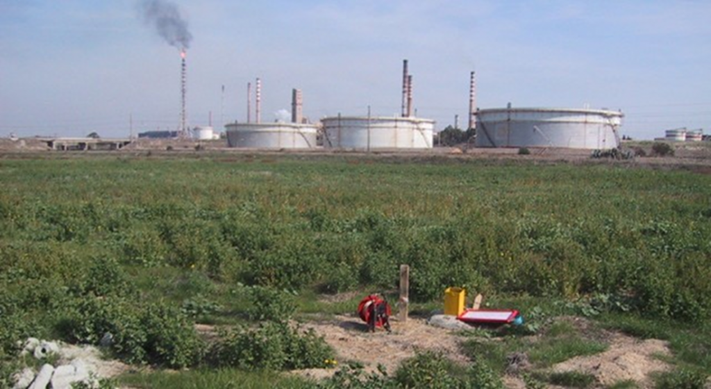 Raffineria Taranto vista sud