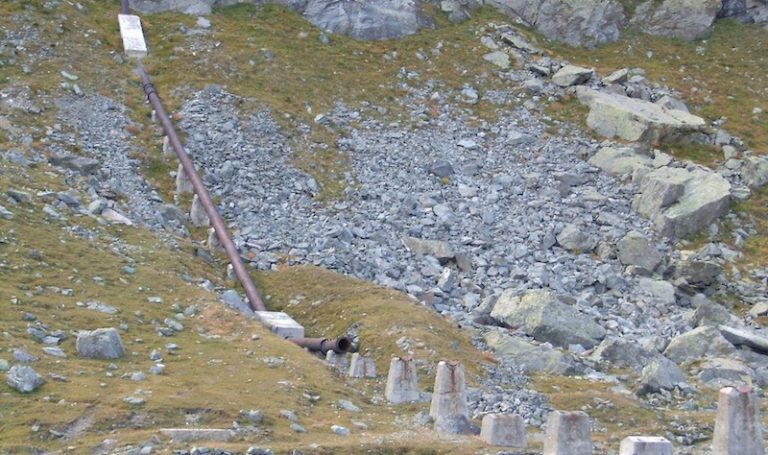 Condotta Diga Piazzette Torremoncurtil