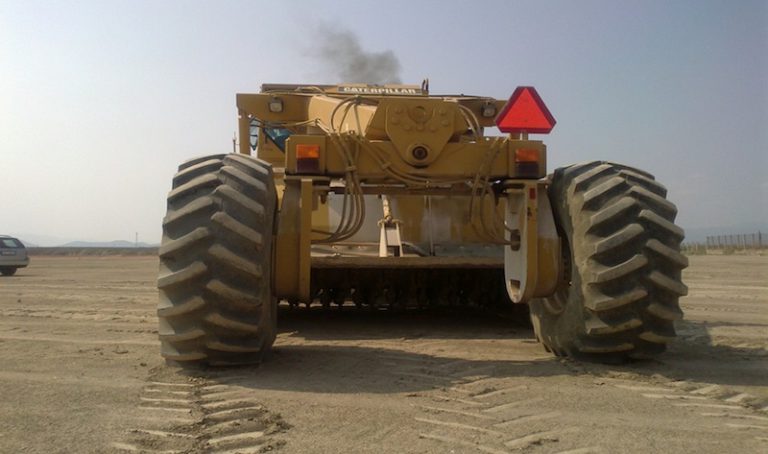 Stabilizzazione a calce Fresa