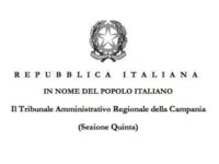 Abbandono rifiuti suolo pubblico Consiglio di Stato contro Regione Campania