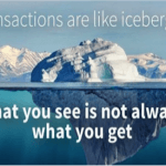 Le transazioni sono come icebergs: come acquistare un sito contaminato
